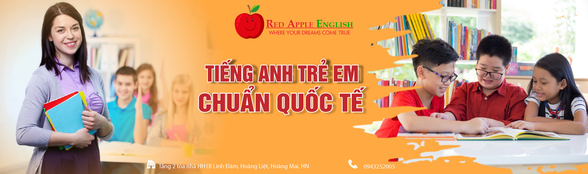 Red Apple English Center - Tiéng Anh Trẻ Em
